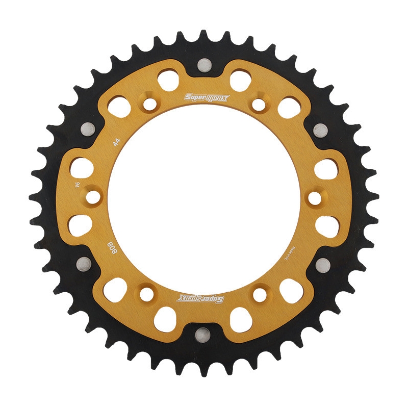 Rear sprocket SUPERSPROX STEALTH gold 44T, 520