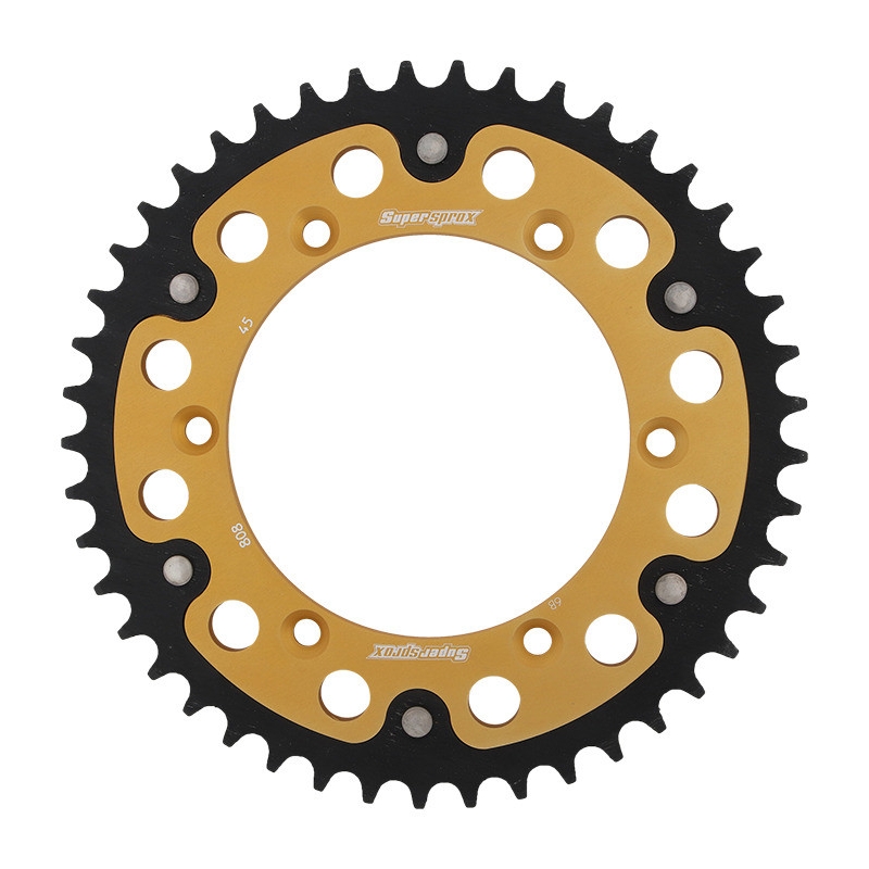 Rear sprocket SUPERSPROX STEALTH gold 45T, 520