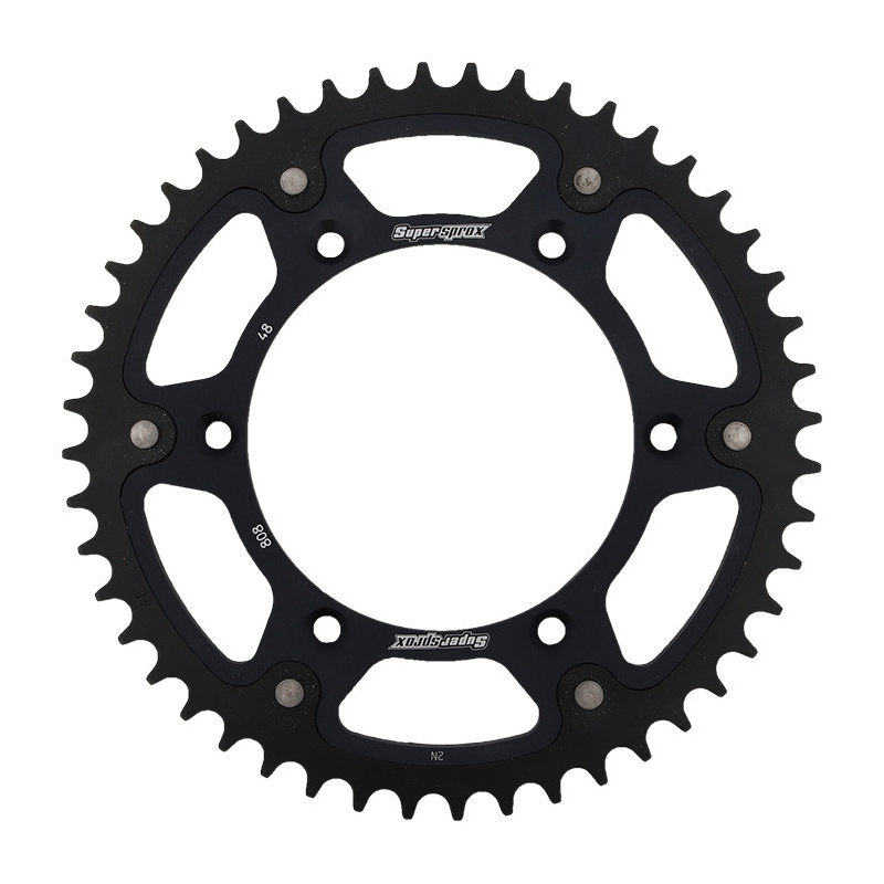 Rear sprocket SUPERSPROX STEALTH black 48T, 520