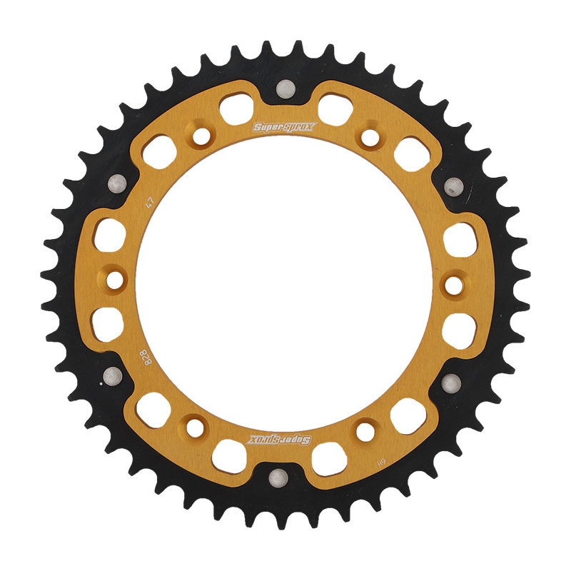 Rear sprocket SUPERSPROX STEALTH gold 47T, 520