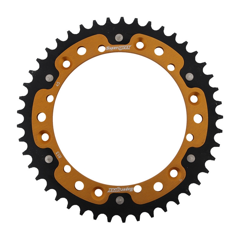Rear sprocket SUPERSPROX STEALTH gold 45T, 520