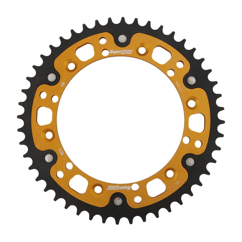 Rear sprocket SUPERSPROX STEALTH gold 48T, 520
