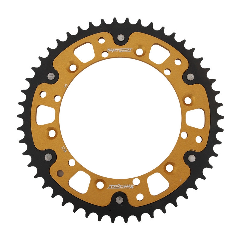 Rear sprocket SUPERSPROX STEALTH gold 50T, 520