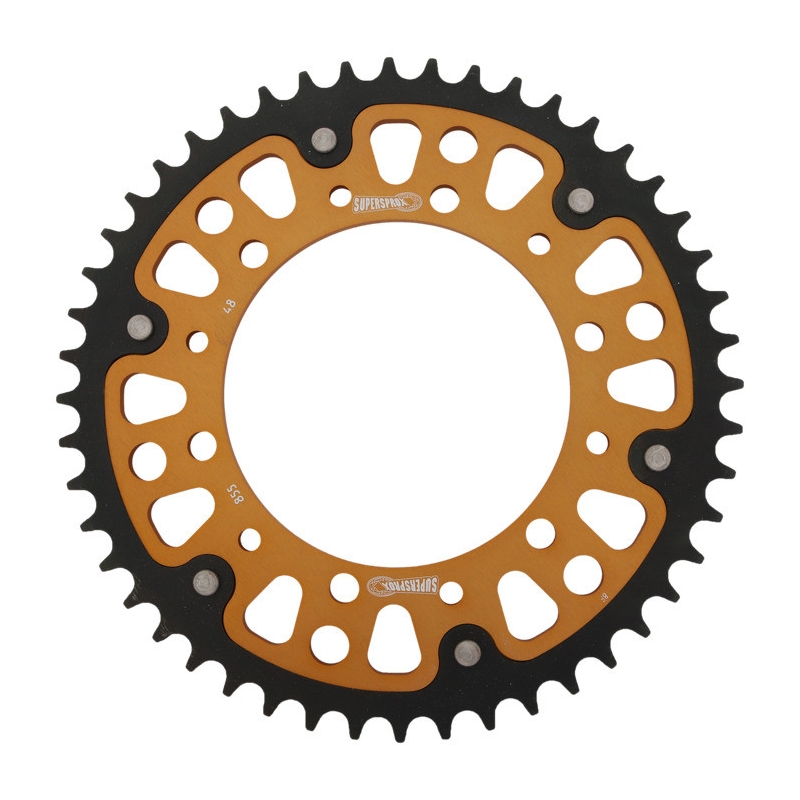 Rear sprocket SUPERSPROX STEALTH gold 48T, 520