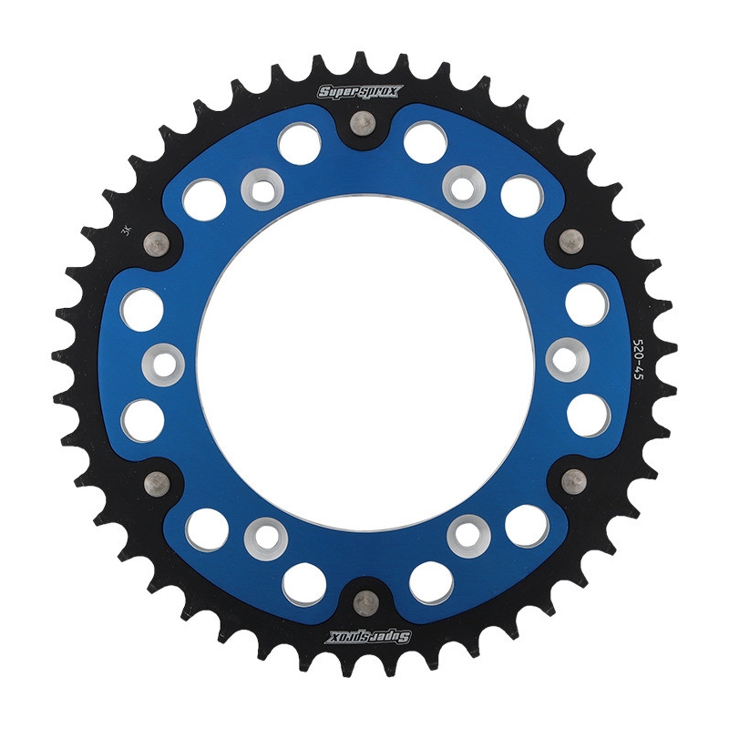 Rear sprocket SUPERSPROX STEALTH blue 45T, 520