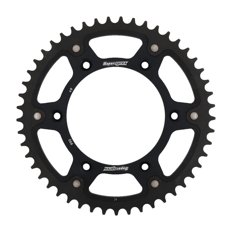Rear sprocket SUPERSPROX STEALTH black 49T, 520