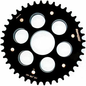 Rear sprocket STEALTH with alloy disc SUPERSPROX STEALTH with alloy disc Black 40T, 520
