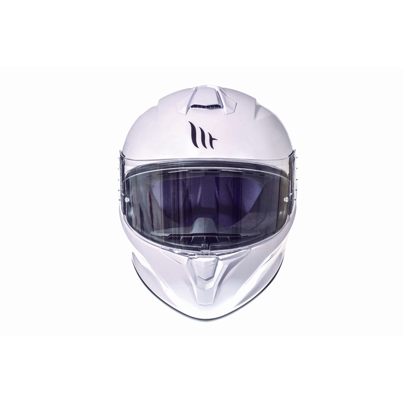 Integralny kask motocyklowy MT Targo biały wyprzedaż