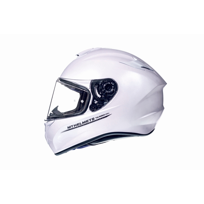 Integralny kask motocyklowy MT Targo biały wyprzedaż