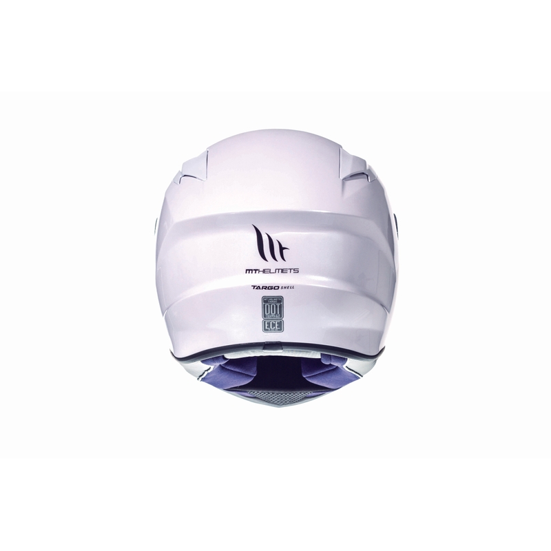 Integralny kask motocyklowy MT Targo biały wyprzedaż