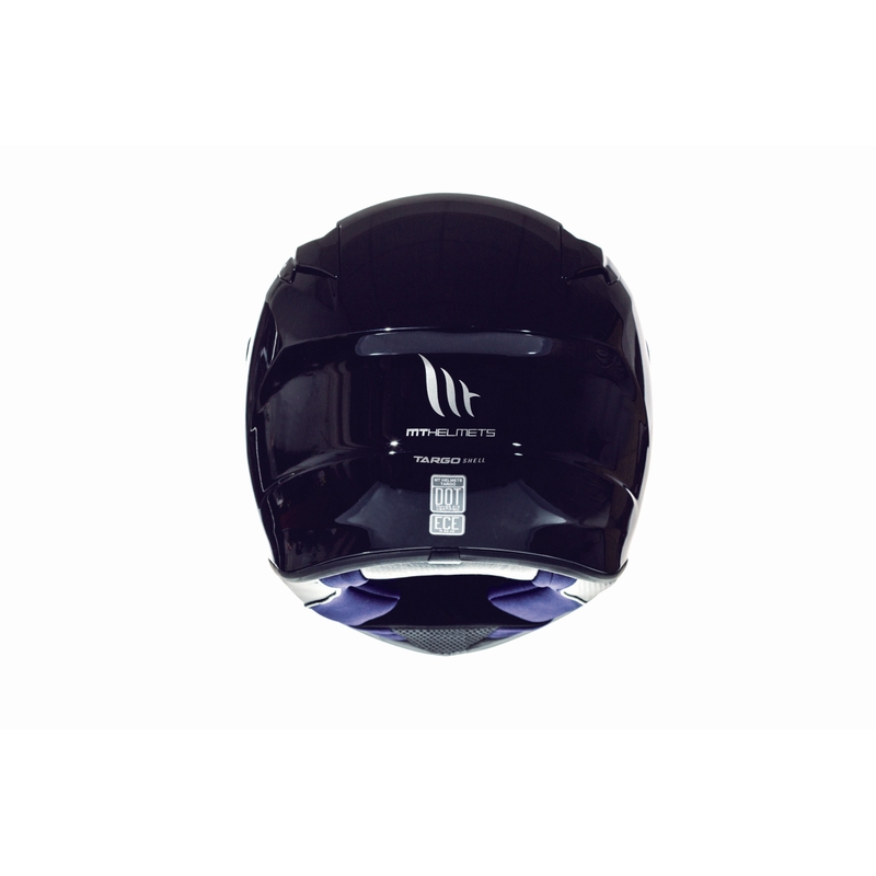 Integralny kask motocyklowy MT Targo czarny wyprzedaż