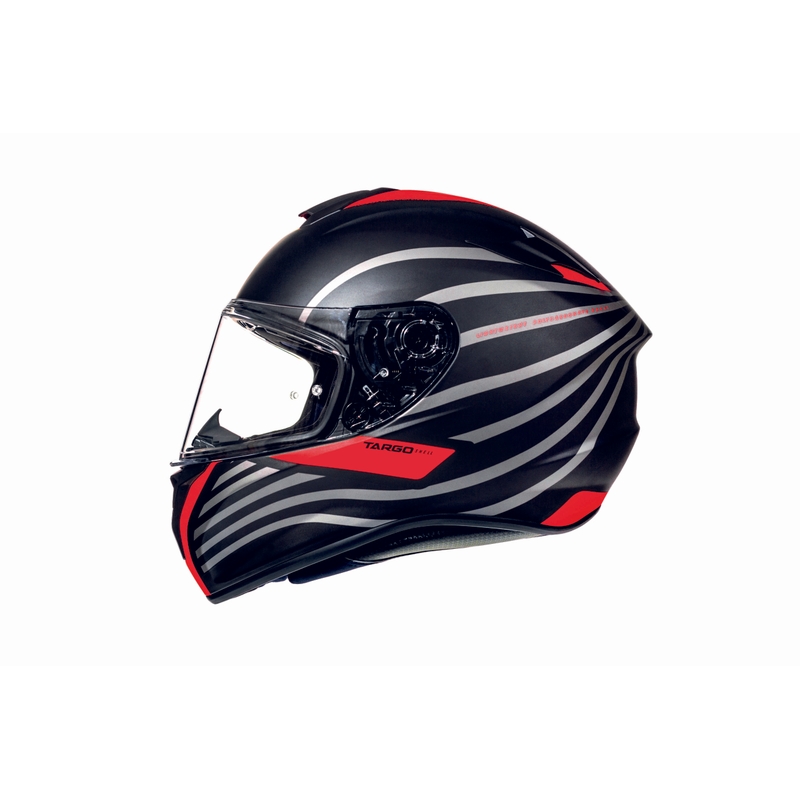 Integralny kask motocyklowy MT Targo Doppler fluo czerwony matowy wyprzedaż