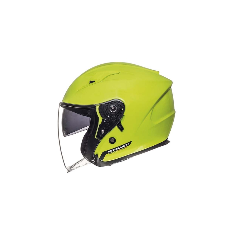 Otwarty kask motocyklowy MT Avenue SV fluo żółty wyprzedaż