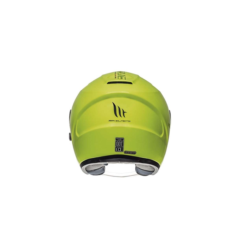 Otwarty kask motocyklowy MT Avenue SV fluo żółty wyprzedaż