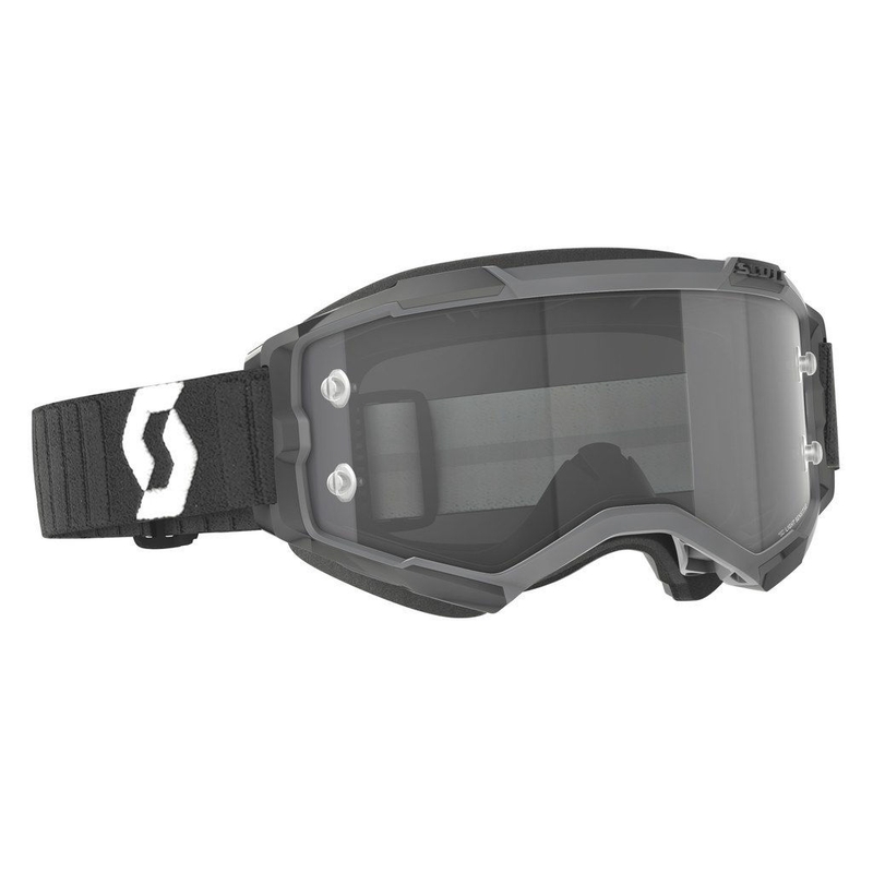 Gogle SCOTT Fury LS czarno-szare