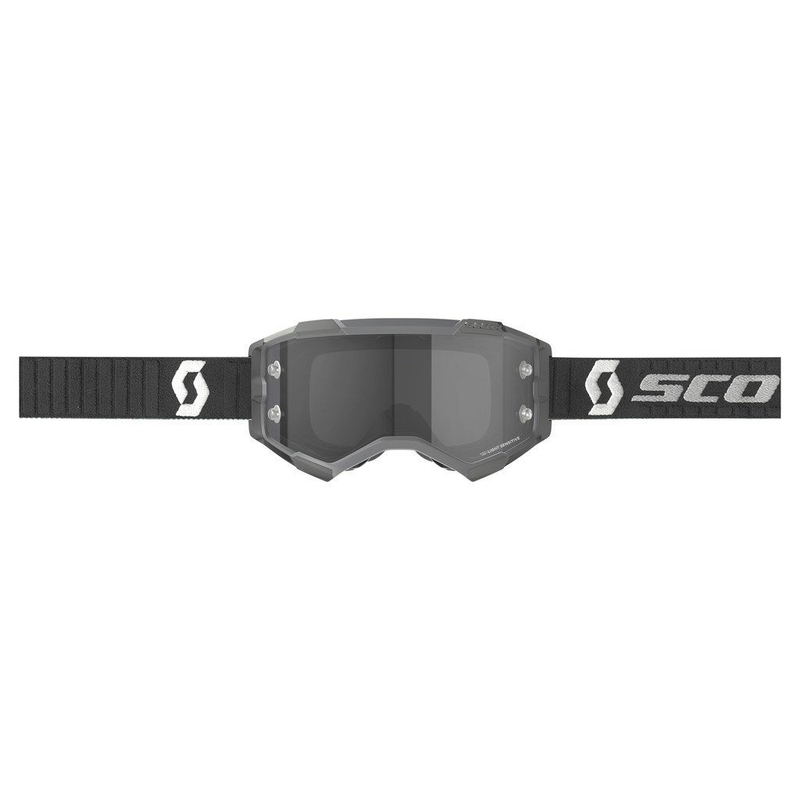 Gogle SCOTT Fury LS czarno-szare