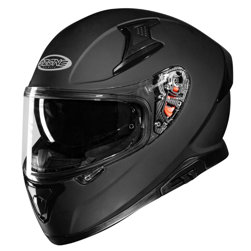 Integralny kask motocyklowy Ozone Arrow czarny matowy - II. jakość
