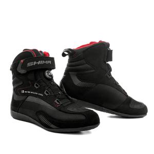 Damskie buty motocyklowe Shima Exo Vented czarno-szaro-czerwone - II. jakość