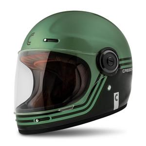 Kask motocyklowy Cassida Fibre Super Hooligan Black-Green Integral