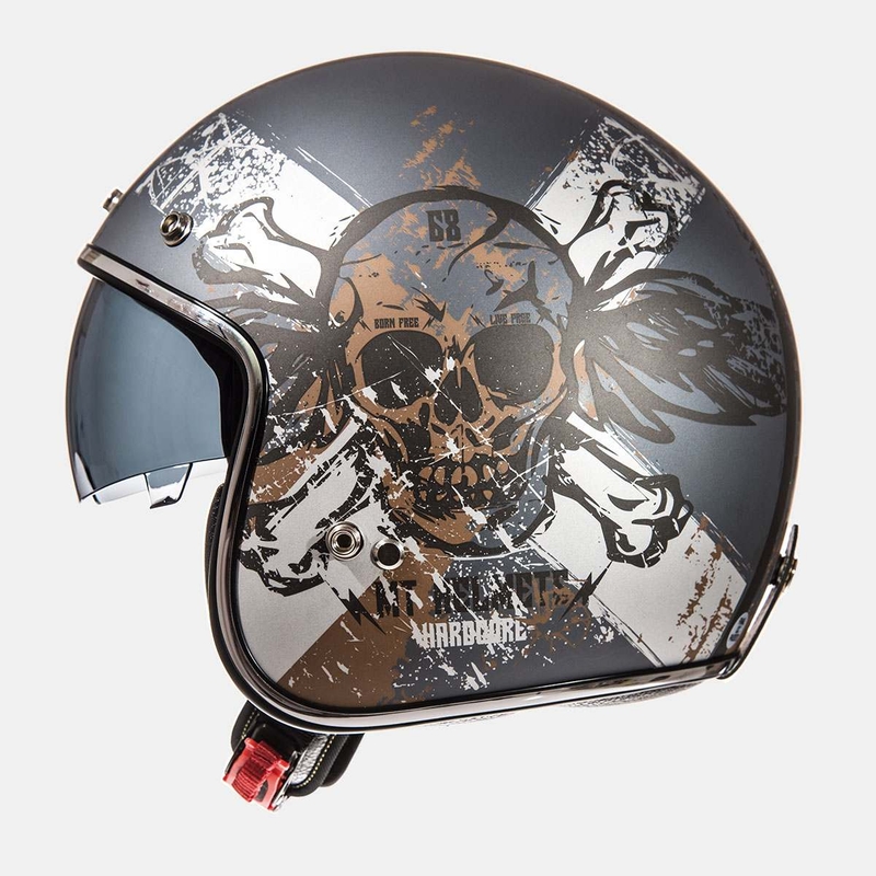 Otwarty kask motocyklowy MT LeMans SV Hardcore