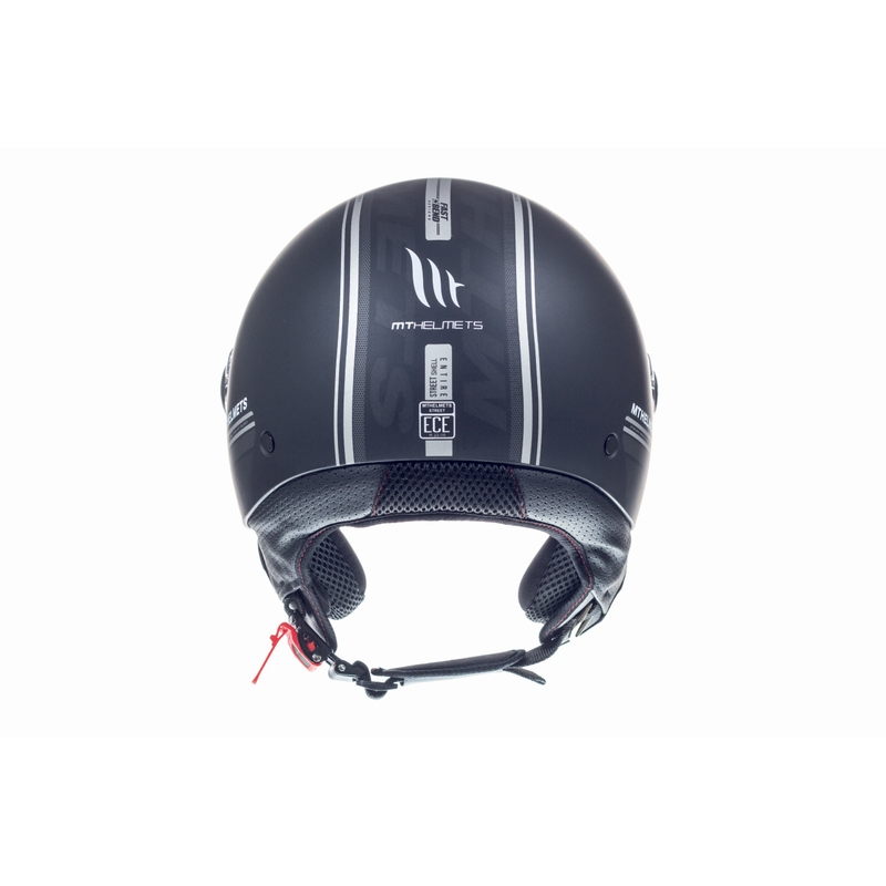 Otwarty kask motocyklowy MT Street Entire czarny matowy wyprzedaż