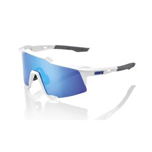 Okulary przeciwsłoneczne 100% SPEEDCRAFT Matte White white-grey (niebieskie szkła)