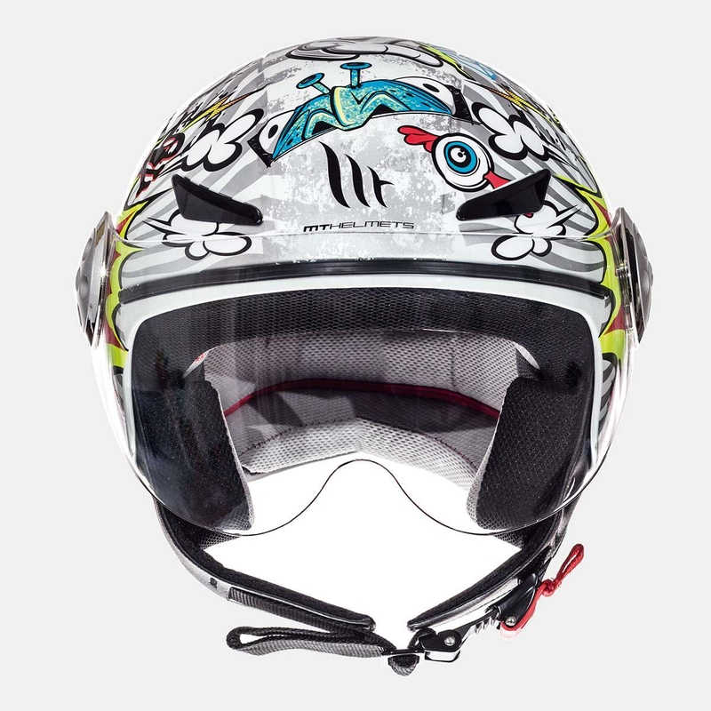 Dziecięcy otwarty kask motocyklowy MT Urban Street Art