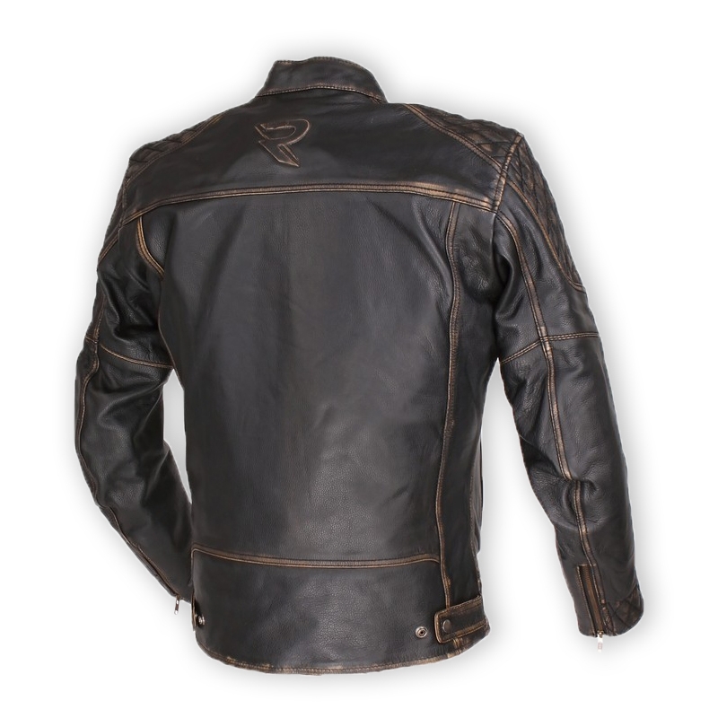 Skórzana kurtka motocyklowa Street Racer Retro wyprzedaż