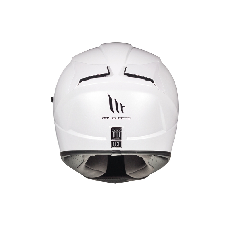 Integralny kask motocyklowy MT Blade 2 SV biały wyprzedaż