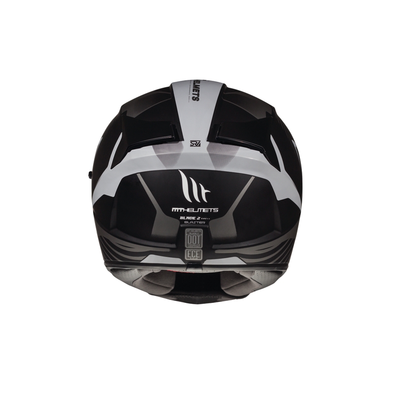 Integralny kask motocyklowy MT Blade 2 SV Blaster czarny matowy-szary