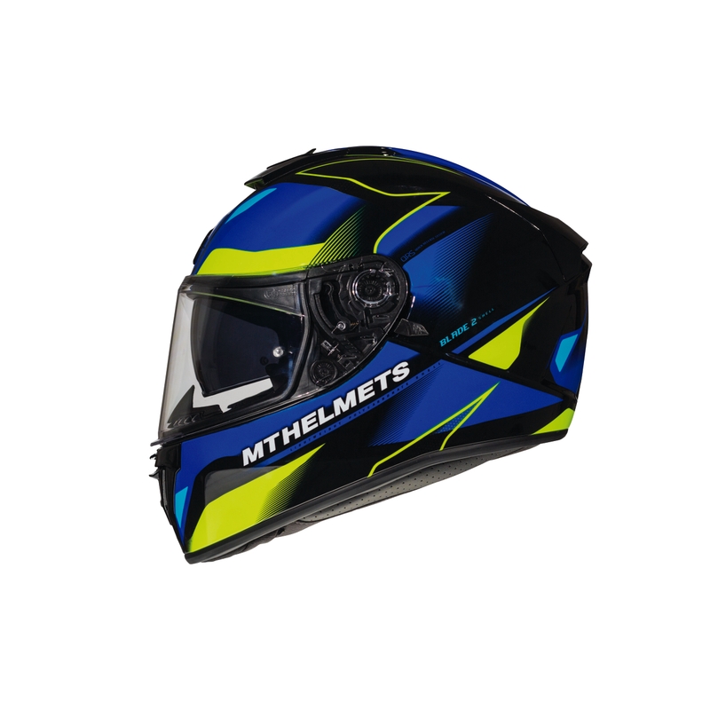 Integralny kask motocyklowy MT Blade 2 SV Fugue niebieski