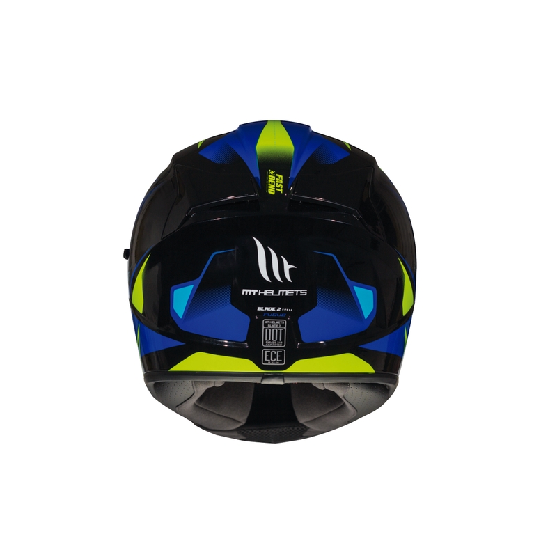 Integralny kask motocyklowy MT Blade 2 SV Fugue niebieski