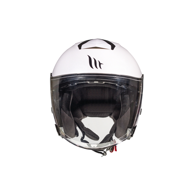 Otwarty kask motocyklowy MT Thunder SV Jet biały