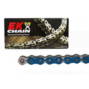 Premium QX-Ring chain EK 520 SRX2 116 L Metallic Blue