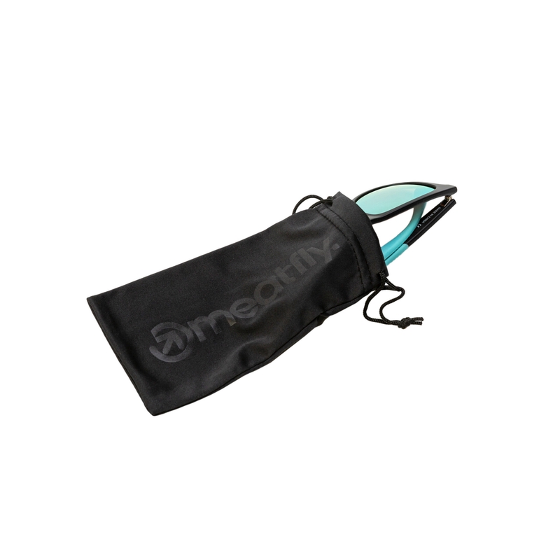 Okulary przeciwsłoneczne Meatfly Clutch 2 black-turquoise
