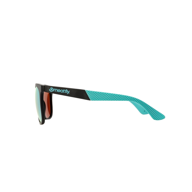 Okulary przeciwsłoneczne Meatfly Clutch 2 black-turquoise