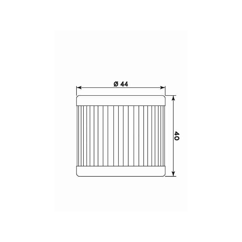 Oil filter MIW (alt. HF971)