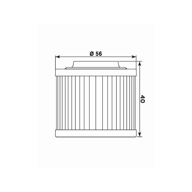 Oil filter MIW (alt. HF151)