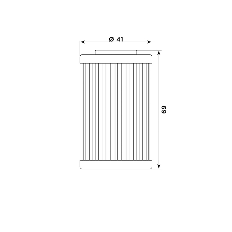 Oil filter MIW (alt. HF655)