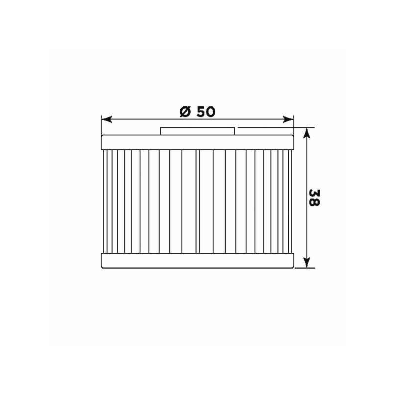 Oil filter MIW (alt. HF112)
