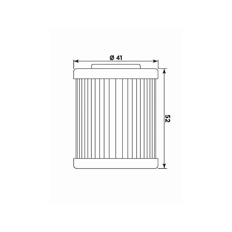 Oil filter MIW (alt. HF157)