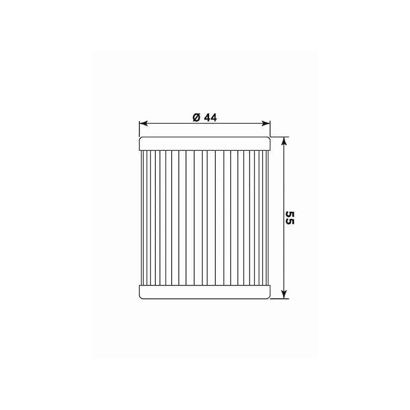Oil filter MIW (alt. HF972)