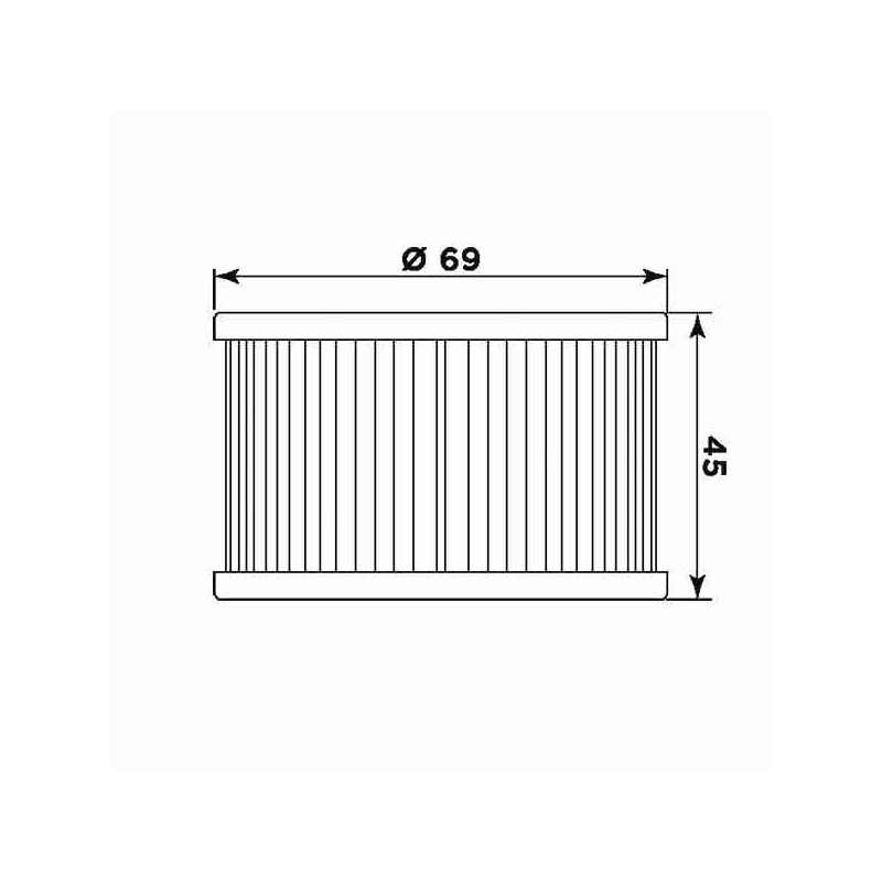 Oil filter MIW (alt. HF111)