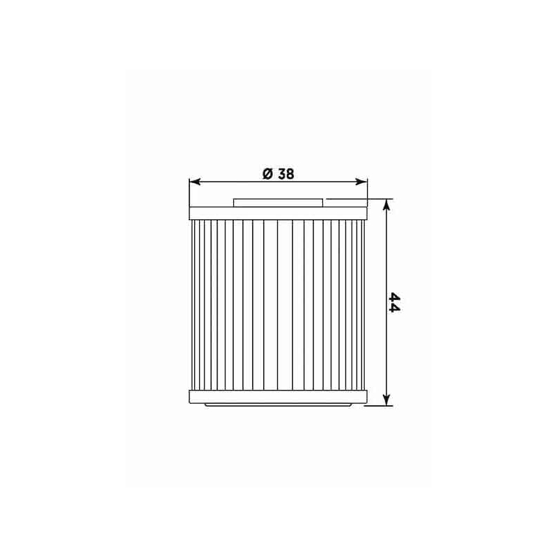 Oil filter MIW (alt. HF207) wyprzedaż