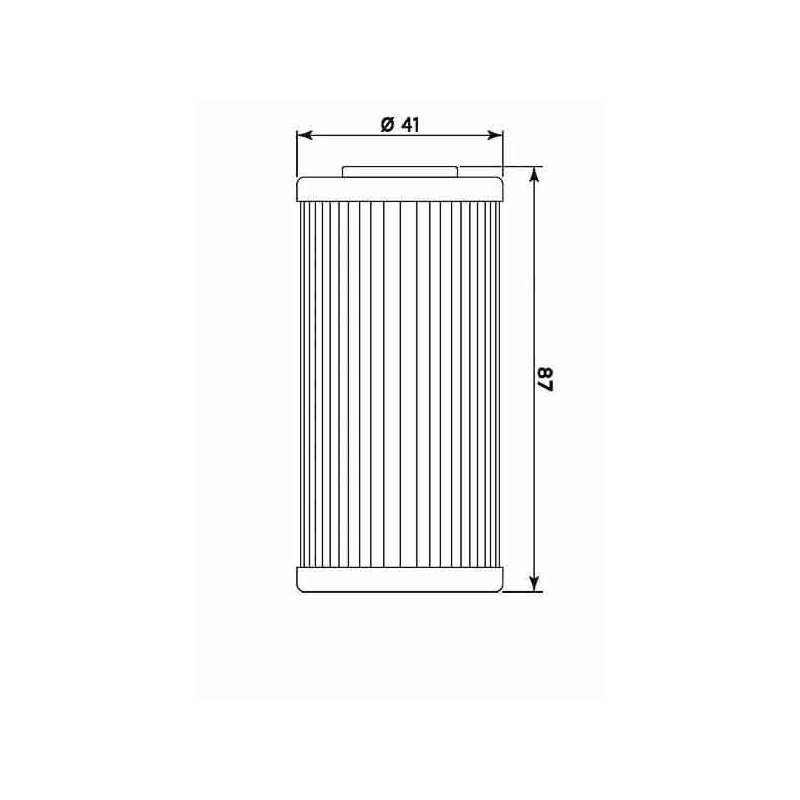 Oil filter MIW (alt. HF611)