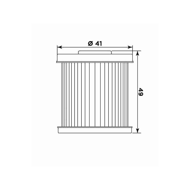 Oil filter MIW (alt. HF168)