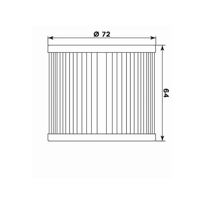 Oil filter MIW (alt. HF133)