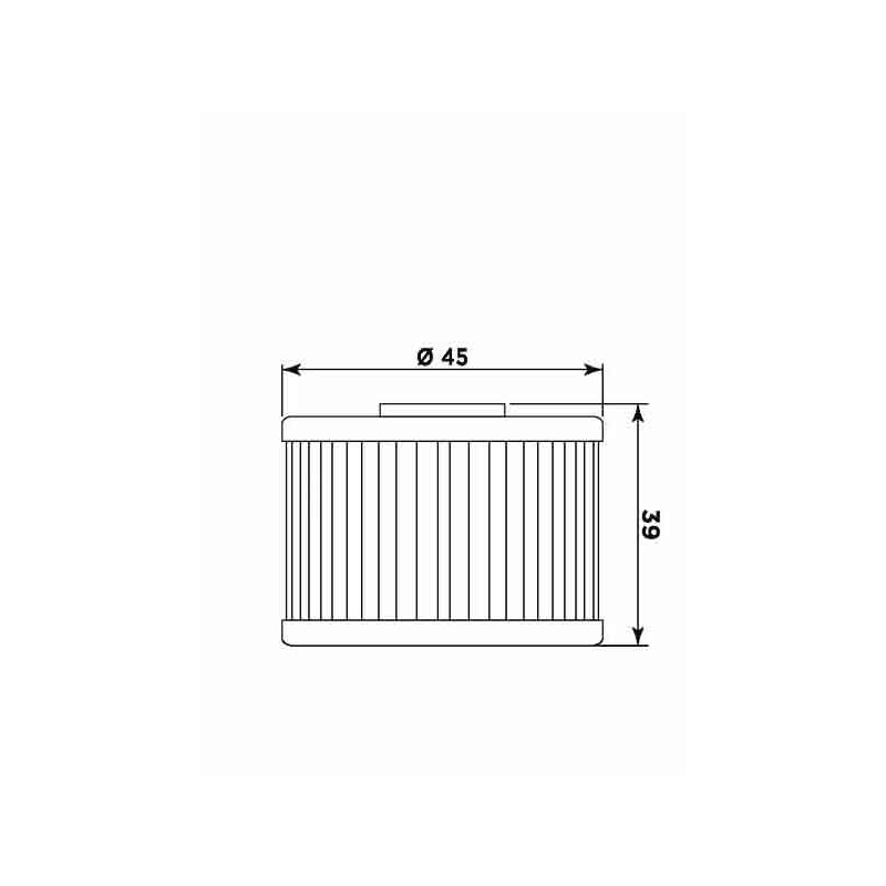 Oil filter MIW (alt. HF575)
