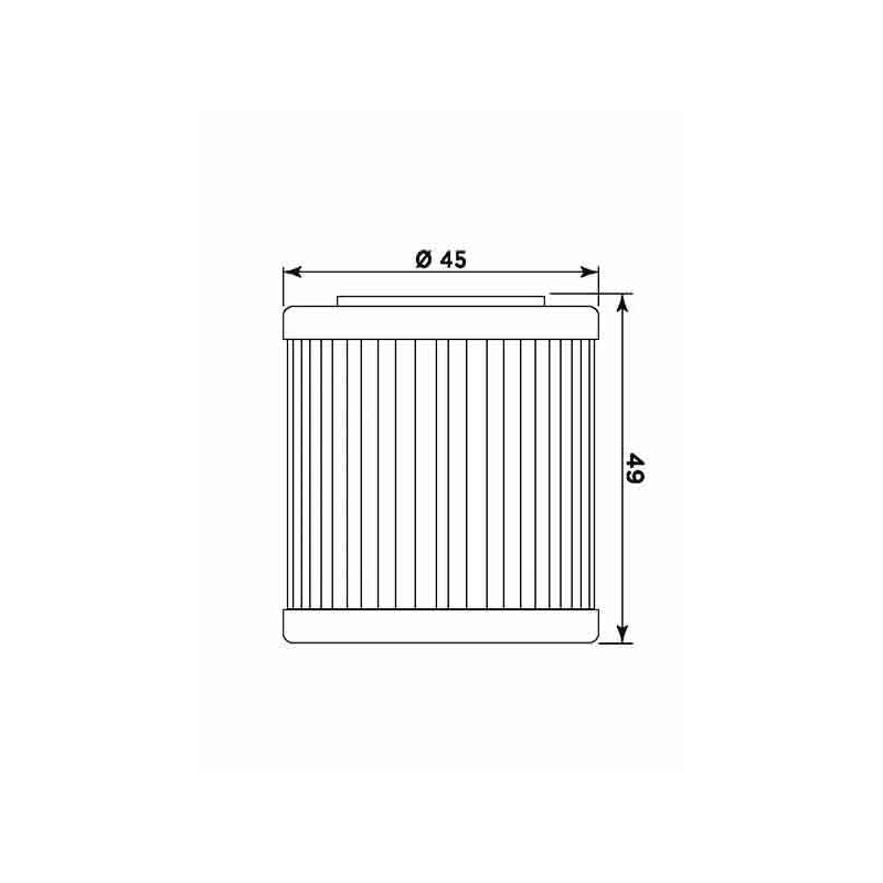 Oil filter MIW (alt. HF563)