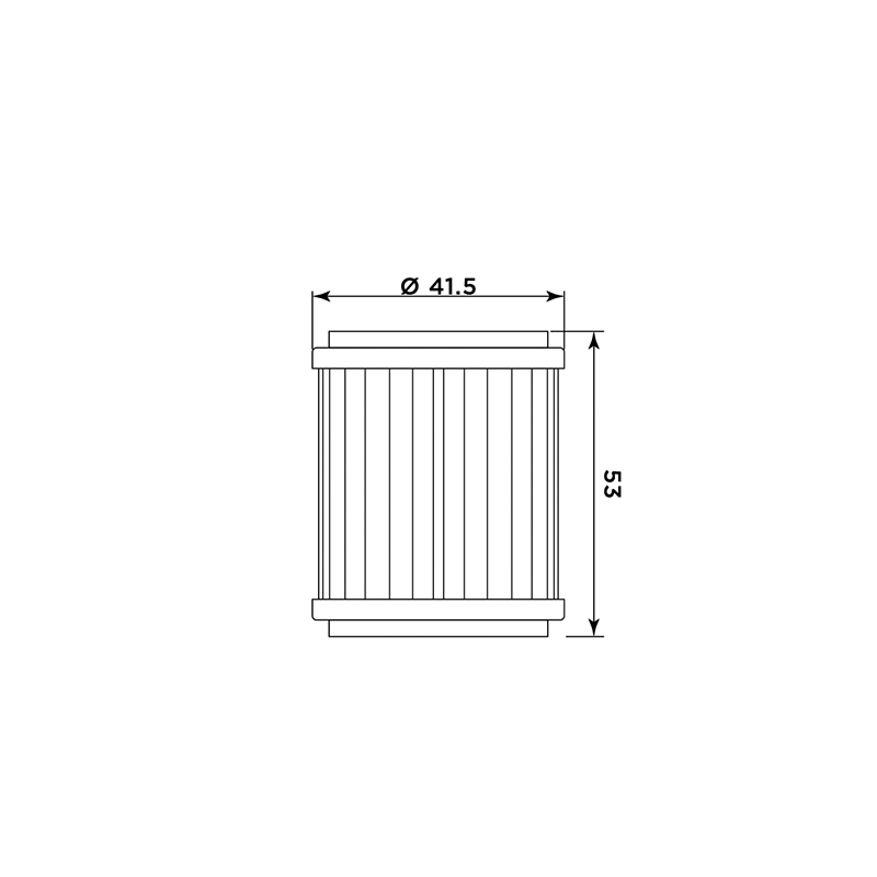 Oil filter MIW (alt. HF651)
